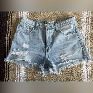 Lucky Brand Distressed ‘Lucky Pins Short’ Waist Size 28/6